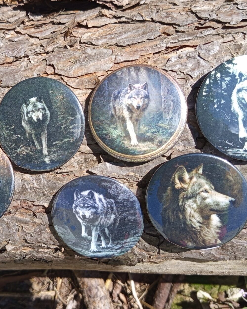 Przypinki "Wilki"